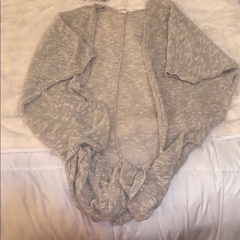 Short sleeve cardigan